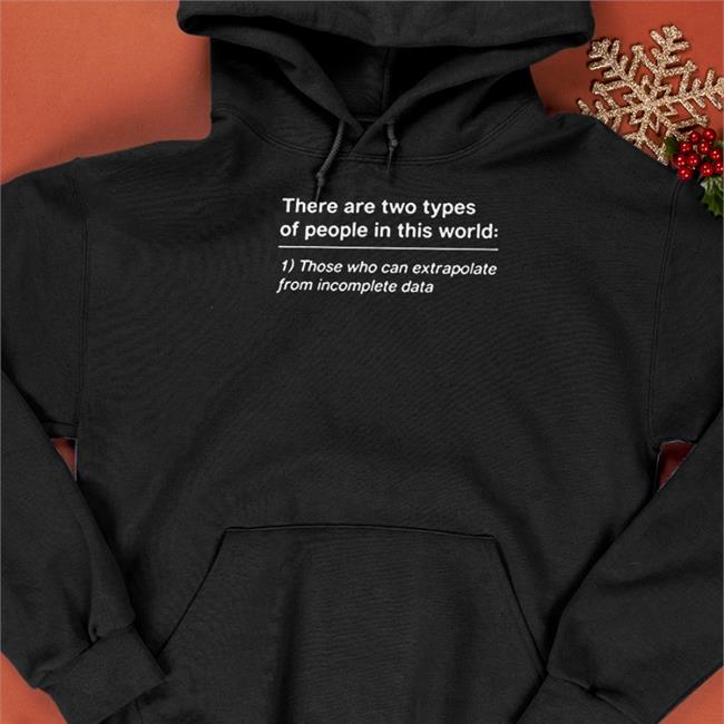 Qwertee Merch There Are Two Types Of People In This World Tee