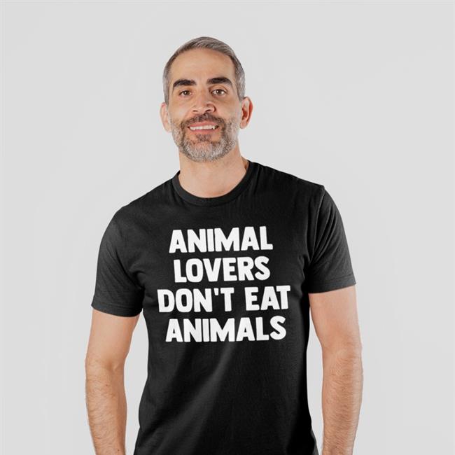 Animal Lovers Don't Eat Animals Megmcperks Sweatshirt