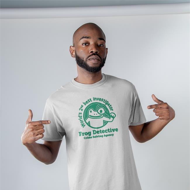 World’s 2nd Best Investigator Frog Detective Crime Solving Agency Shirt 2022