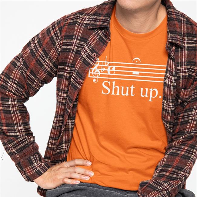 Music Hoodie Shut Up Quarter Rest And Fermata Shirts