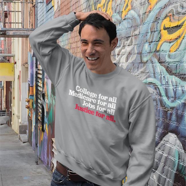 redbubble merch College For All Medicare For All Bernie Tee by BrokeAssStuart