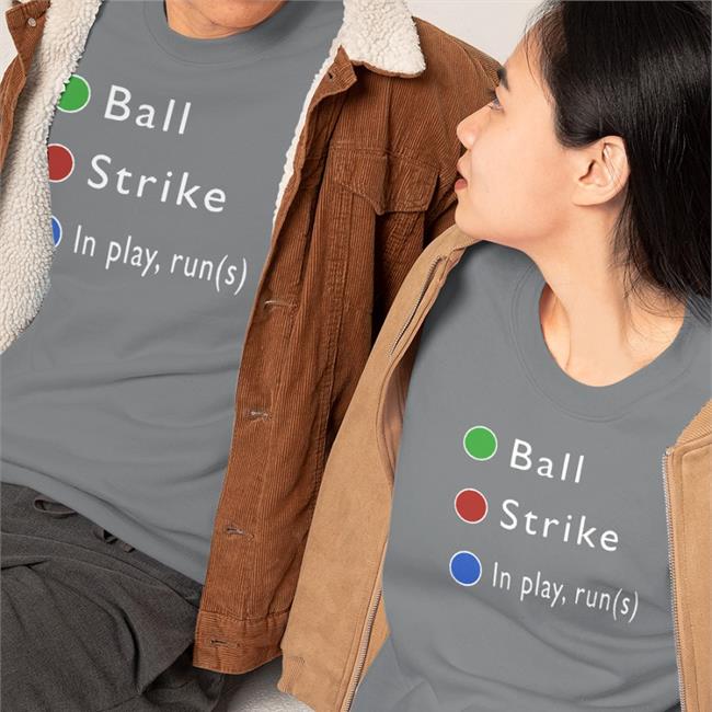 Trending crawlysclubhouse merch Ball Strike In Play Run Shirt by Taking the Points