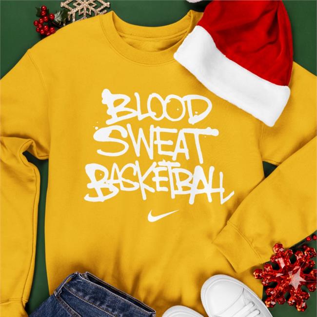 Blood Sweat Basketball Tee