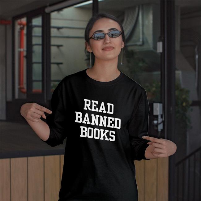 Read Banned Books Black Shirt