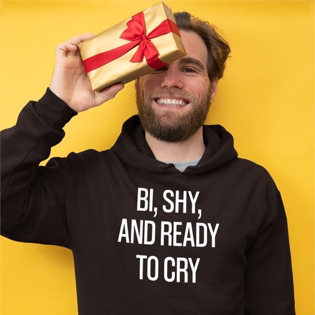 Bi, Shy, And Ready To Cry Shirt