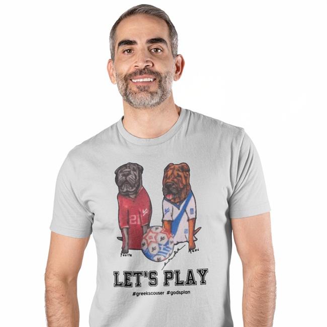 Kostas Tsimikas Let's Play Greekscouser Godsplan Tee Shirt Tsimikas21