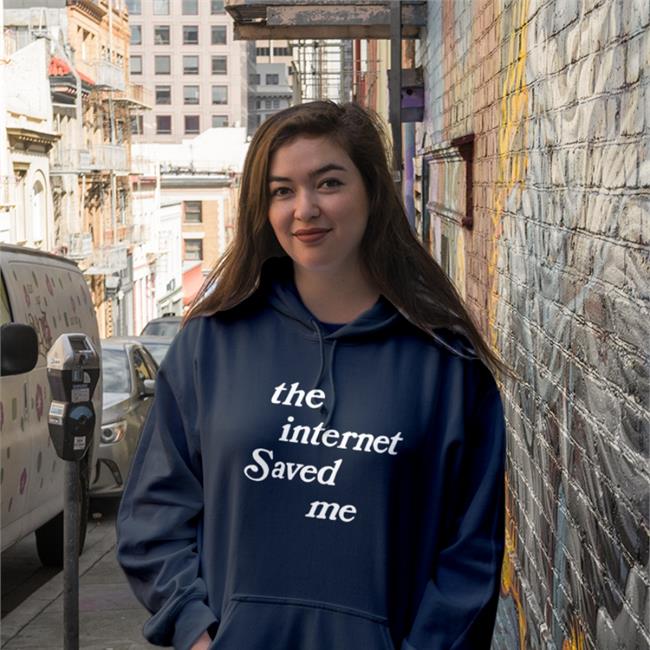 Poudii The Internet Saved Me Hoodie