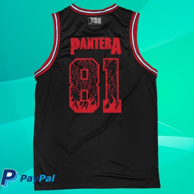 Pantera X Puck Hcky Pantera 'Hellbound' Basketball Shirt – Puck Hcky