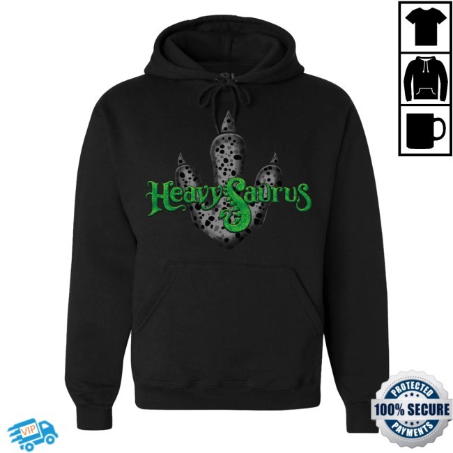 Dinotatze Long Sleeve Hoodie Heavysaurus Online Shop