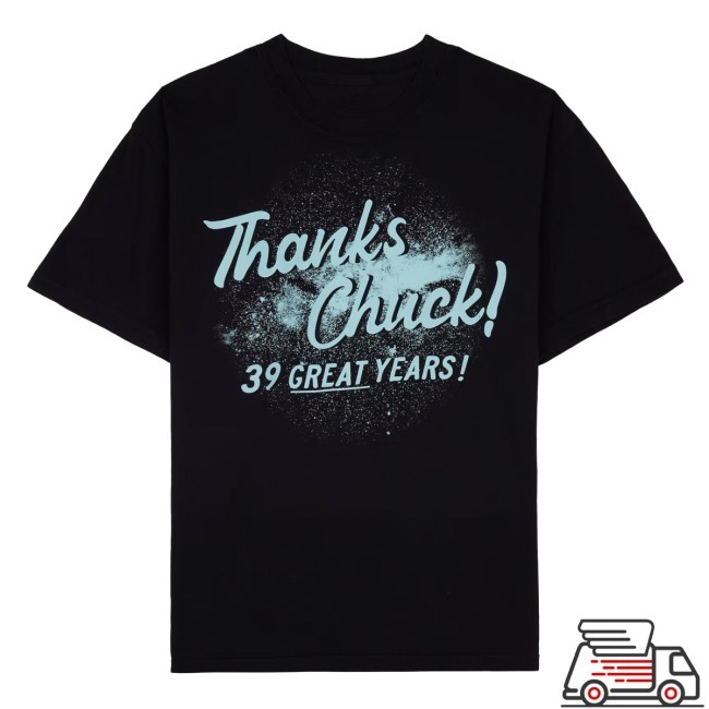 Official The Life Of Chuck Cosmic Chuck Tee Shirt - Neon