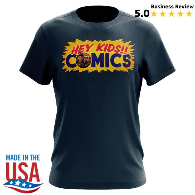 Official Jay and Silent Bob Merch Store "Hey Kids!!" Hot Shirt JayandSilentBob