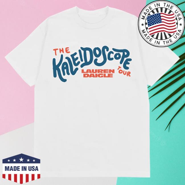 Official Lauren Daigle Store Merch The Kaleidoscope Tour White Tshirt Laurendaigle