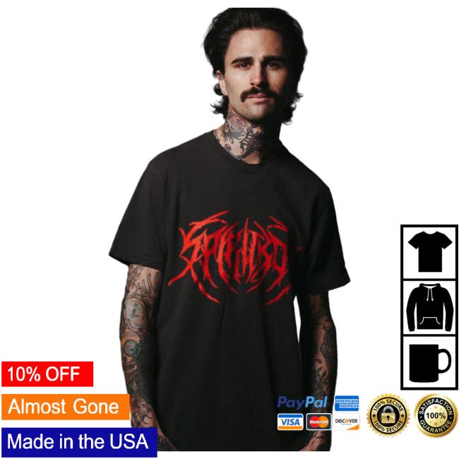 Official Spiritbox Merch Store Shop Spiritbox Death Metal Vintage Black Distressed Attractive Shirt