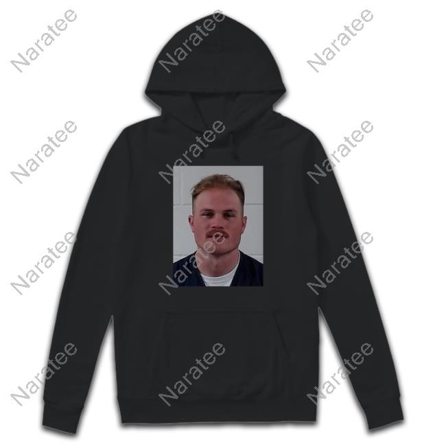 Official Zach Bryan Mugshot Tee Shirt