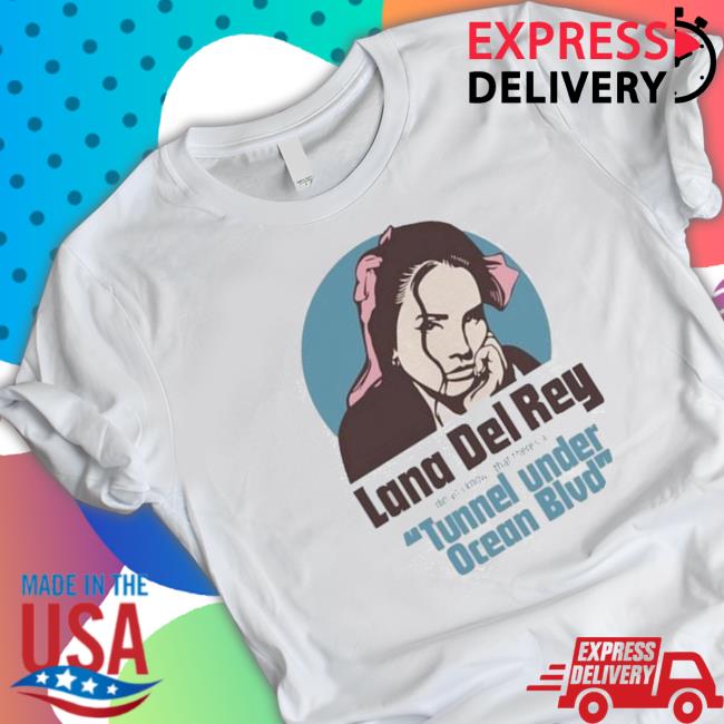 Official Lana Del Rey Tunnel Under Ocean Blvd T-Shirt
