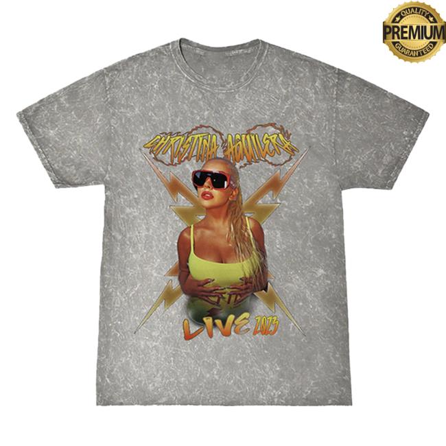 Official Live 2023 Christina Aguilera Shirts