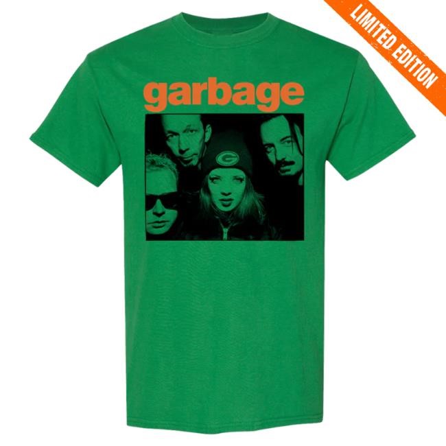 Garbage Green Photo Hot Shirt