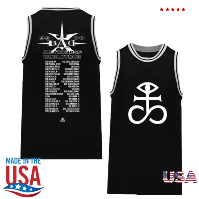 Joey Badass World Tour Basketball Jersey Tank New