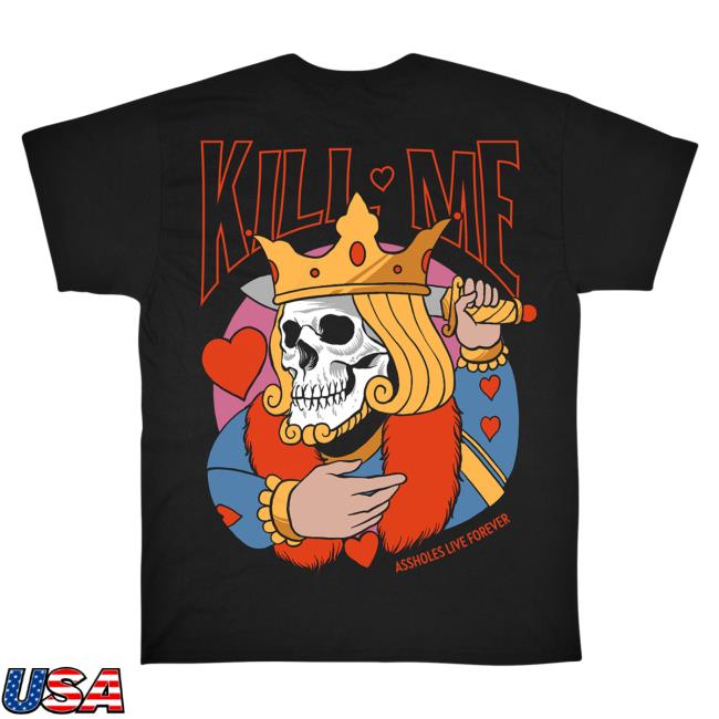 Official Linda Finegold Merch Store Stop Kill Me Long Sleeve Top Shirt Black Lindafinegold Clothing Shop