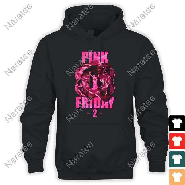 Official Nicki Minaj Shop Alternative Cover Pink Friday 2 Shirt