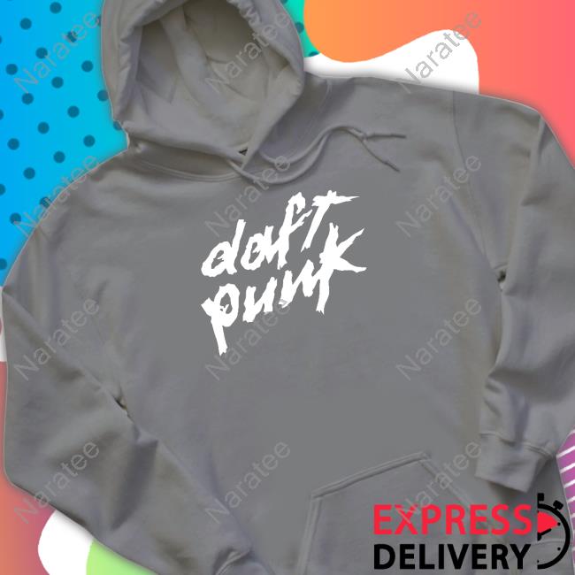 Daft Punk Logo Long Sleeved T Shirt