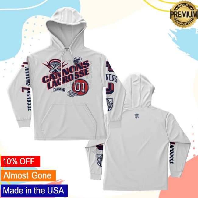 Premier Lacrosse League Shop Cannons All Over Print Hoodies Aop