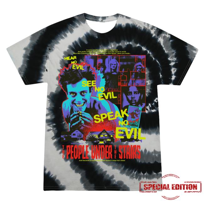 Official Studiohouse Designs Merch Store The People Under The Stairs Tiedye Hot Shirt Black Studiohouse Designs Apparel Clothing Shop StudiohouseDesigns