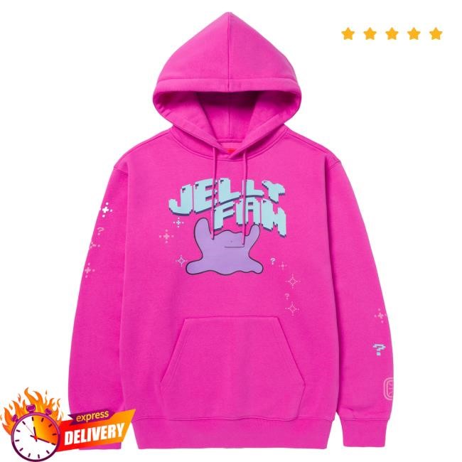 Official Overtime Tv Merch Store Shop OTE | Pokémon Jelly Fam Ditto Pull Over Hoodie OvertimeTv