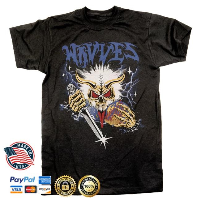 Official Hello Merch Wavves Skull Sword Tee HelloMerch