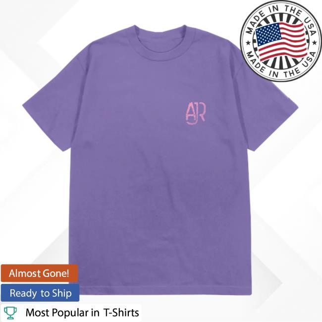 AJR The Maybe Man S/S Tee - Purple AJR Merch