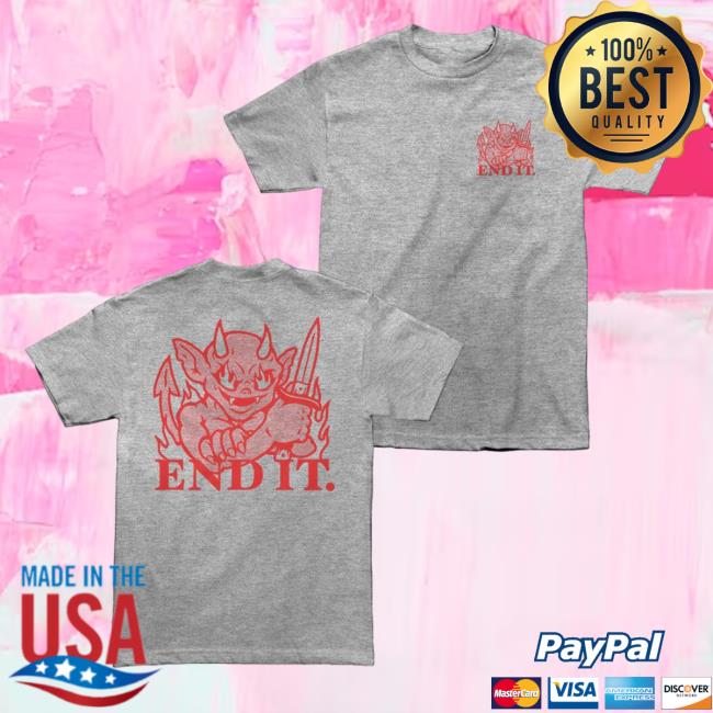 Official End It Merch End It Devil Shirt