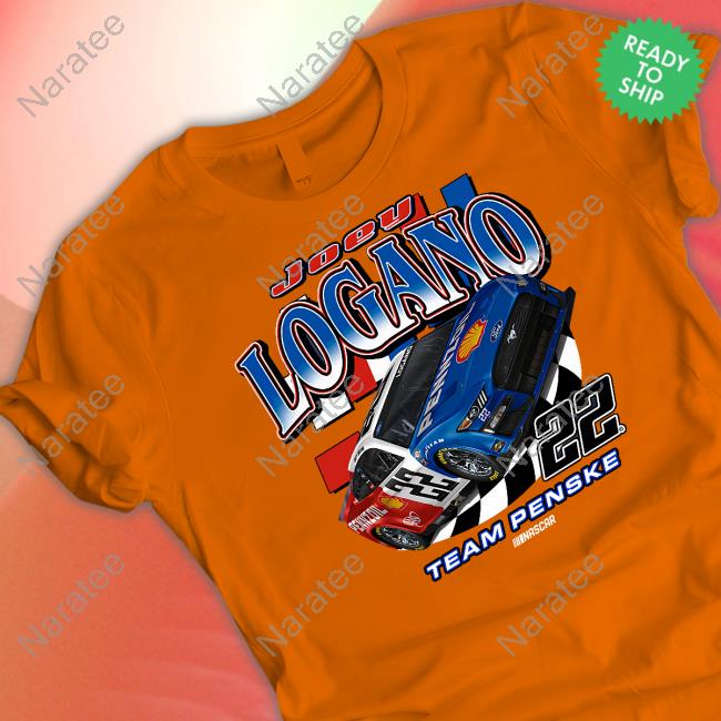Joey Logano Merch 2023 Darlington Throwback T-Shirt 2023 Darlington Throwback T-Shirt