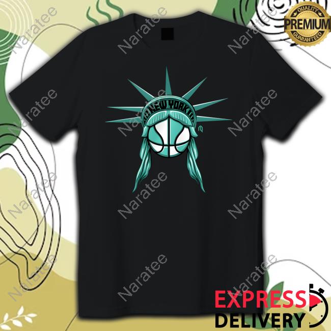 Athlete Logos Ny Lady Liberty Basketball Hoodie