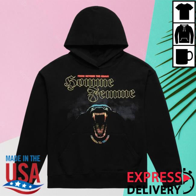 Official Fresh Society Homme + Femme Grave Digger Black Hood