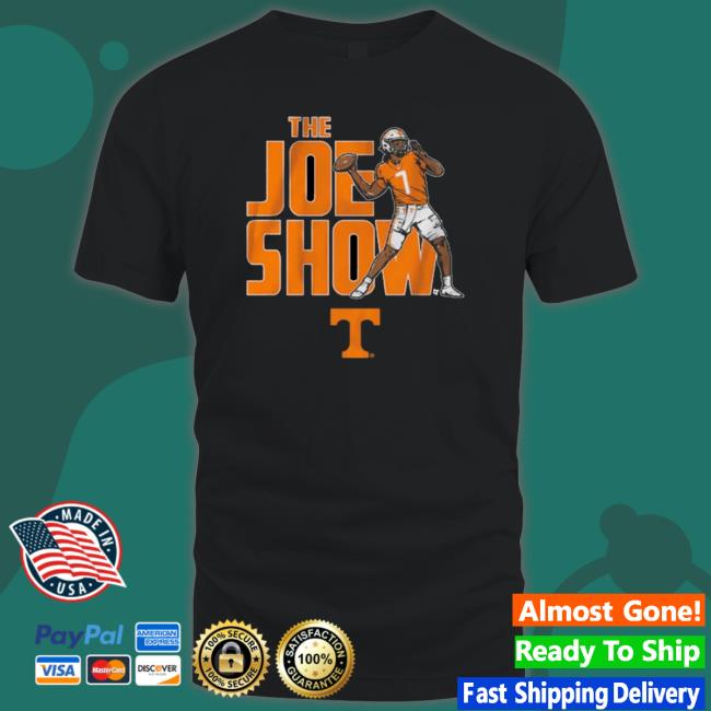 Official Tennessee Volunteers The Joe Show t- shirt