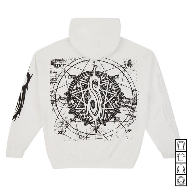 Official Slipknot Merch Store Slipknot Logo White Crewneck Sweatshirt Slipknotmerch Apparel Clothing Shop