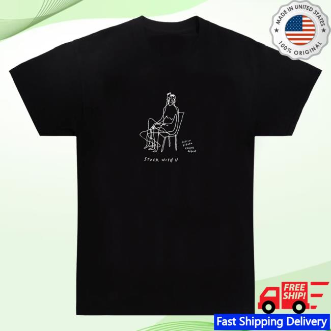 Official Justin Bieber Merch Store Shop Justin Bieber Stuck With U Chair Popover Shirt II JustinBieber Apparel Clothing