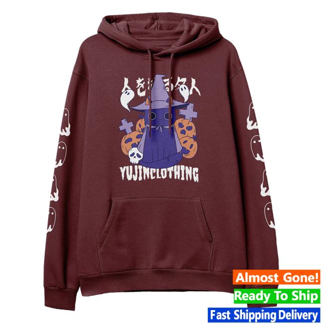 Official Yujin Clothing Master Manipulator Cat Crewneck Maroon