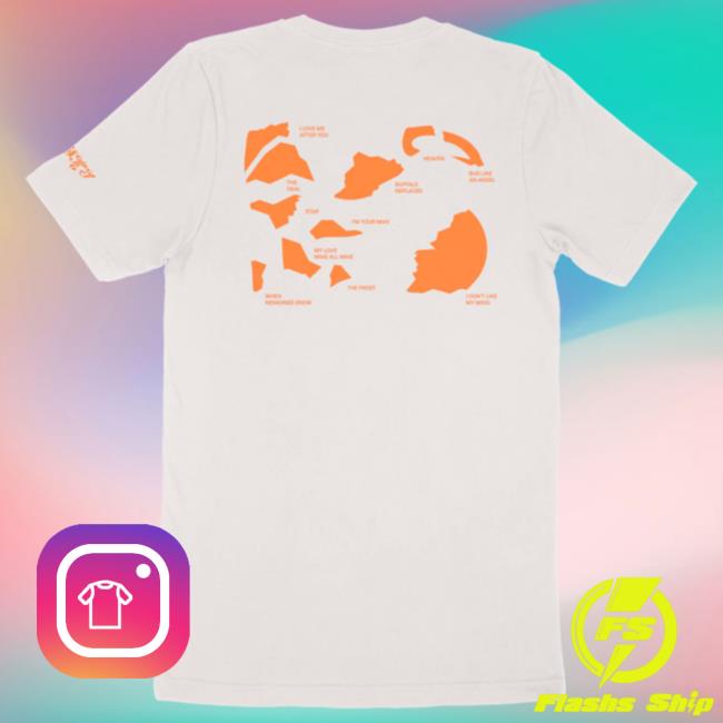 Official Mitski Merch Store Shards Popover Shirt (Frost White) Mitski Shop Mitskileaks