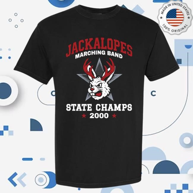 Official Treaty Oak Revival Merch Store Jackalopes Marching band Top Shirt
