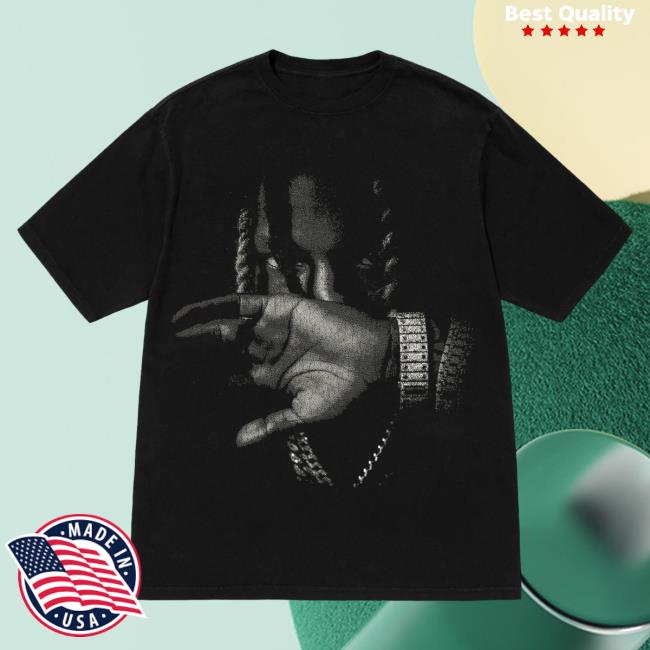 Official Merch Bar Store King Von Wimtbk Tracklist Shirt 2023 Black MerchBar KingVon Apparel Clothing Shop