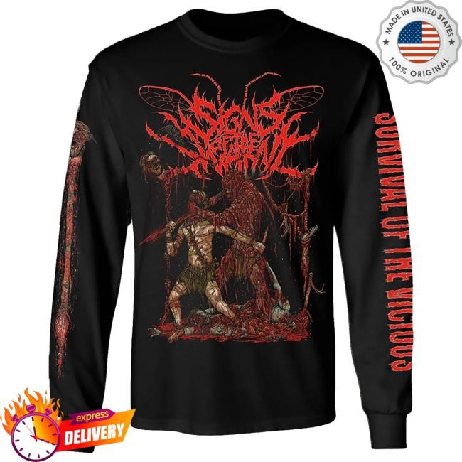 Official Indie Merch Store Signs Of The Swarm Natural Selection Long Sleeve Tees IndieMerchStore
