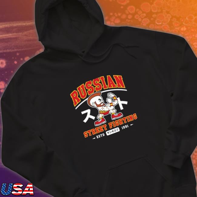 Russian Street Fighting Long Sleeve T Shirt Russian Street Fighting Sweatshirt