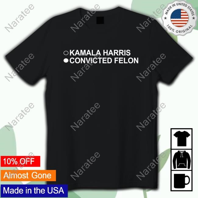 Official David J Harris Jr Kamala Harris Convicted Tee Shirt