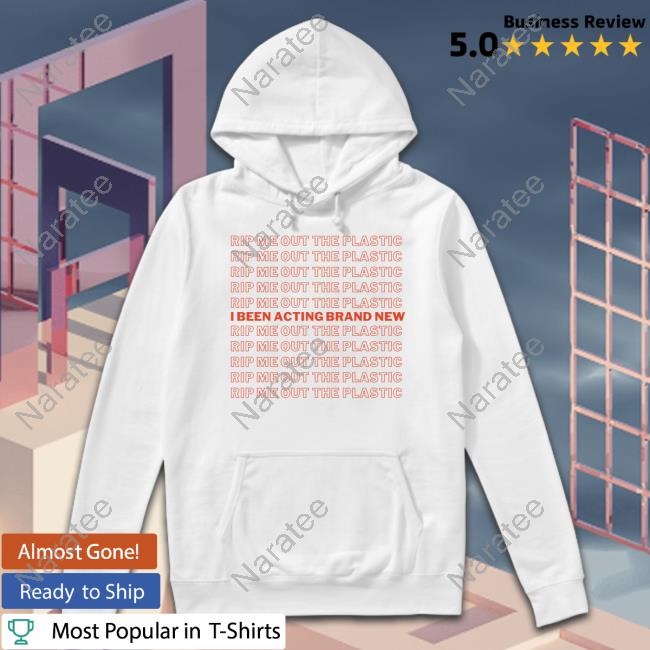 Official Mik Designer Organizer Rip Me Out The Plastic I Been Acting Brand New T-Shirt