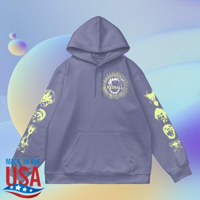 Official Any Means Necessary Clothing Vampire God Sweatshirt Colony Blue