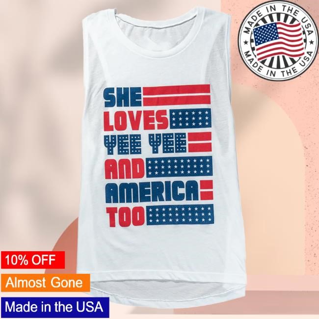 Official Yee Yee Apparel Store Loves America Tank T-Shirts