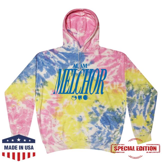 Official Adam Melchor Sherbert Melchor Tie Dye Hoodies AdamMelchor Tie-Dye