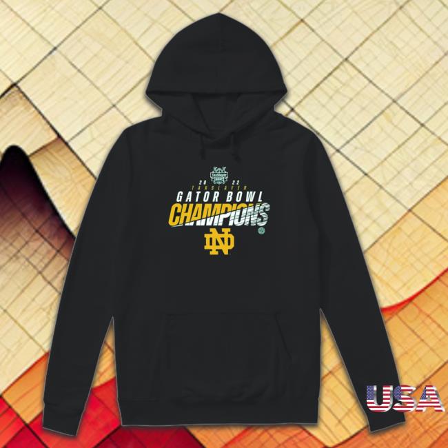 Notre Dame 2022 Taxslayer Gator Bowl Champions Sweatshirt