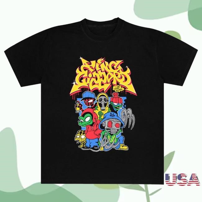 Official Doom Records Merch Store Shop King Gizzard and The Lizard Wizard Gila Gang Attractive Shirt